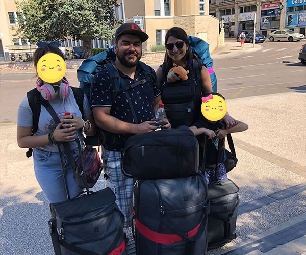 En route pour une nouvelle vie
